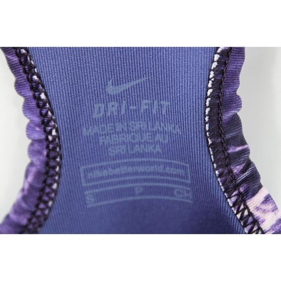 Nike Small Purple & Teal Sports Bra - Picture 5 of 6